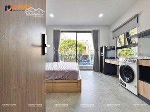 cho thuê căn hộ full nt máy giặt riêng - ban công - cửa sổ trời ngay vườn lài - luỹ bán bích