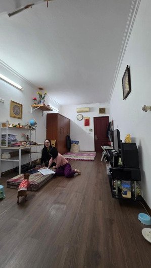 bán nhà tập thể phố vọng hà hoàn kiếm nhà đẹp nguyên bản của dân 3 thoáng sổ đỏ to 80m t2 có tl