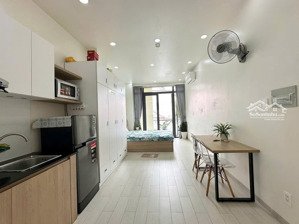 cho thuê căn hộ ban công 40m2 đường nguyễn văn đậu, bình thạnh gần chợ bà chiểu, cầu bông, q1