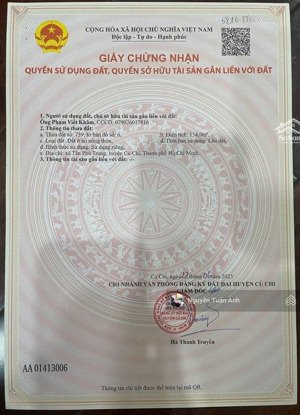 ngay ngã tư hồ văn tắng với nguyễn thị lắng. dt 155m2. giá 2tỷ100tr.shr.xây nhà hoàn công ngay