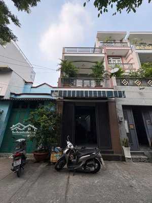 bán nhà 1 lầu hẻm xe hơi 7m thông 1/ lô tư 4x18m giá 6.1 tỷ tl