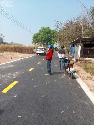 Lô đất mặt tiền nhựa 8m dân cư đông gần chợ Minh Tân Dầu Tiếng
