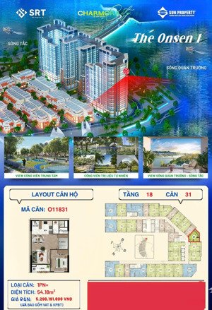 charmora city - bán căn hộ chung cư 1 pn+ giá tốt tháng 1/2026