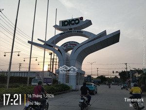bán nền đất đẹp giá rẻ 100m2 giá chỉ 1,030 tỷ bên trong khu công nghiệp idico hựu thạnh long an