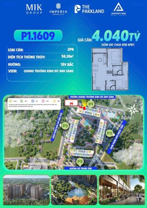 chạm ngõ thủ đô - sở hữu nhà đẹp với căn hộ 2pn cao cấp, dt 58m2, view đẹp, mức giá vô cùng hấp dẫn