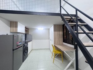 duplex máy giặt riêng - full nội thất giá chỉ 5tr2 ngay mặt tiền đường cộng hoà new 100%