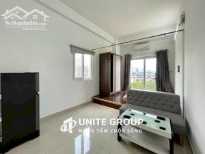 Cho thuê căn hộ 1PN Ban công Q4, gần Đh Luật, Đh Nguyễn Tất Thành, Bến Vân Đồn, cầu Nguyễn Văn Cừ…