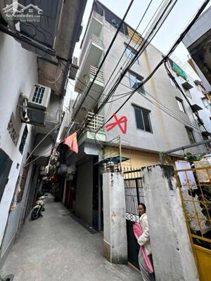 Bán nhà trương định 5 tầng dân xây lô góc hoàng mai