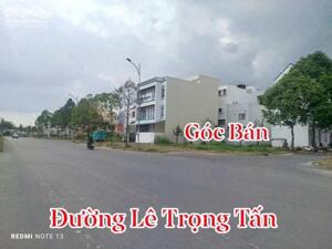 BÁN CẶP NỀN GÓC 2 MẶT TIỀN ĐƯỜNG LÊ TRỌNG TẤN KDC NAM LONG , CẦN THƠ
