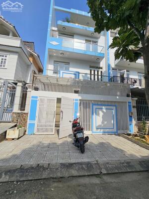 Nhà 3 lầu mặt tiền đường số KDC Trí Kiệt đường liên phường