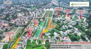 đất dự án winstar nằm trung tâm xã yên thuỷ. giá nhỉnh hơn 1 tỷ