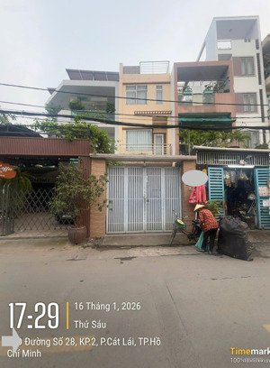 mặt tiền đường 28 - 4 tầng - 2 mặt tiền - ở trên kinh doanh dưới - giá 10.68 tỷ!