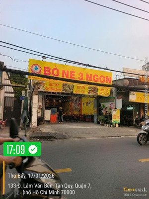 hailongreal: nhà mặt tiền lâm văn bền 35tỷ, dt: 8x40m, 317m2, đang cho thuê 55tr/thang, quận 7