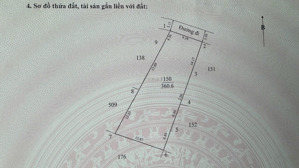 360,6m2 tdp mỹ lam ,hộ khẩu tp phường mỹ thượng cần bán ngang 9,39m full thổ cư gần đường 10a