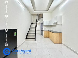 phòng trọ 1 trệt 1 lầu - ban công - đủ nội thất mới xây 100% gần đầm sen - thoáng mát