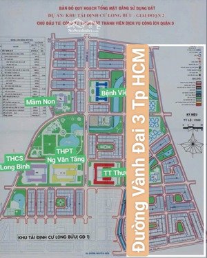 chính chủ cần bán nhanh nền 5x22m mt 1c đối diện trường mầm non long bình giá cực tốt chỉ 6,5 tỷ