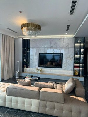 sunshine golden river, cho thuê căn góc số 06 dt 160m2 thông thuỷ, 3pn + 1 full nội thất mới ở luôn