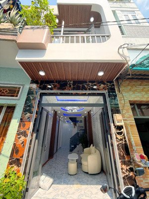 giá : 4 tỷ 380 ( tl ) nhà 2 tầng ( 34m2 ) nở hậu 5m5 - p.an lạc, bình tân