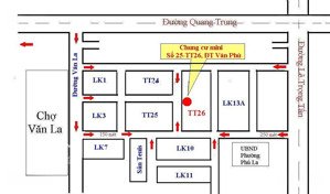 bán nhà liền kề khu đô thị văn phú