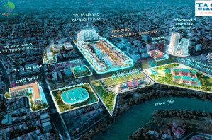 bán shophouse 100m2, 20 tỷ, phan đình phùng, thái nguyên, phố đi bộ tại quảng trường