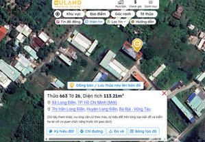 bán 2 lô đất liền kề tổng (255m2) - khu dân cư cây quéo - quốc lộ 55