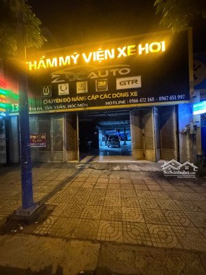 cho thuê mặt bằng làm gara, kho bãi tại lê thị hà (bên cạnh điện máy xanh)