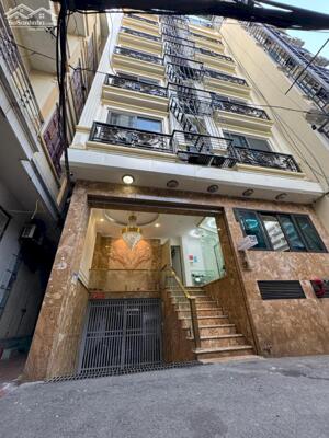 BÁN TÒA NHÀ ĐƯỜNG VÕ CHÍ CÔNG. 185M2 - 9 TẦNG. THANG MÁY. 76 PHÒNG.