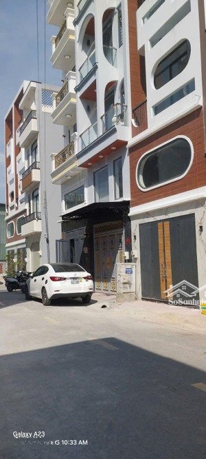 nhà mới xây 5 tầng full nội thất hẻm 55 tây lân khu phân lô cao tầng gần hồ bơi chỉ 6,1 tỷ