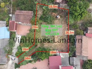 bán đất tại đoan bái, hiệp hòa, bắc giang, 1,75 tỷ, 594 m2