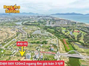 bán gấp đất nền dự án sentosa riverside quảng nam, giá 3,8 tỷ, diện tích 120m2