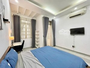 cho thuê chdv hẻm 132 nguyễn hữu cảnh - 1 phòng ngủ tách bếp, cửa sổ trời - full nội thất, máy giặt