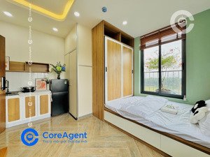 studio ban công - ngay fpt - đh hutech - khu công nghệ cao - đh ufm