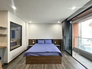 căn hộ 1pn bancol cao cấp | gần bờ kè hoàng sa, võ thị sáu,có dọn phòng,bảo vệ 24/7,liên hệ tư vấn