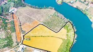 View hồ tự nhiên để kinh doanh nhà hàng,khách sạn,homestay cho cty nhôm