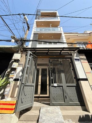 nhà 4 tầng mặt tiền khu gò xoài gần aeon tân phú giá chỉ 6,1 tỷ