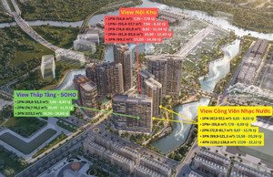 chi cần vào tiền 10% tương đương 1,67 tỷ sở hữu căn 3 phòng ngủ view sông dự án mpp