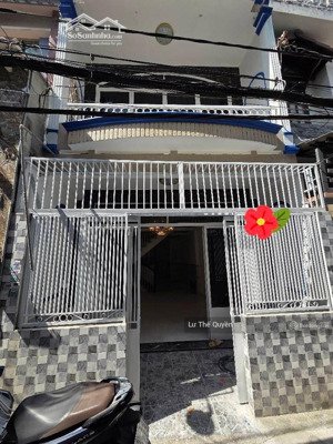 bán nhà 2 tầng ngay trung tâm quận 6 - 55m2 - hẻm xe hơi thông tứ tung - 5,6 tỷ - sát của phú lâm a