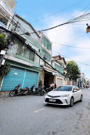 (new) mặt tiền kinh doanh đường đất thánh gíap cư xá bắc hải quận 10 - dts 251m2 - cho thuê 8phòng