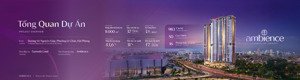 ambience dự án gamuda hải phòng nhận booking duplex, penhouse, căn hộ sân vườn chiết khấu ngay 2%
