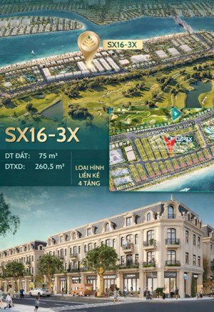 liền kề sóng xanh cạnh góc hàng hiếm sát hồ và sân golf giá hời