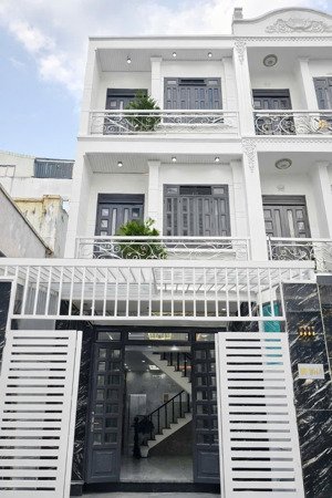 bán nhà mới 3 tầng, đường trần thị cờ, p. thới an, quận 12, 66m2, hẻm 6m, 6.x tỷ