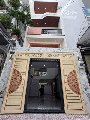 nhà mới 100% - mt hẻm nhựa 12m có lề - nguyễn hữu tiến - tân phú - 64m2 - 4 tầng - giá 10.1 tỷ