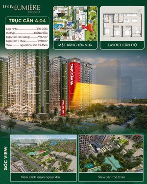 bán cc vinhomes grand park, 6,4 tỷ, 97m2, view đẹp, giá siêu hời tại q9, hcm