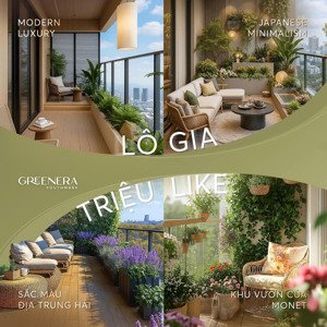 siêu phẩm 2pn2wc biệt thự sân vườn trên không chỉ có tại greenera southmark thanh trì