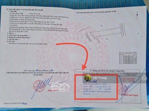 bán đất đường hoà trung - vĩnh hoà, giá: 3,5 tỷ - sổ hồng full thổ cư