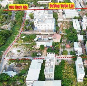 bán đất xây 6 tầng, 1 sẹc ngắn rạch gia, giá chỉ 75tr/m2