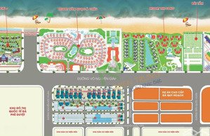 bán cặp đất biển 2 mặt tiền 280m (ngang 14m) đường 10m5 cách biển 100m, bãi tắm sơn thuỷ chỉ 3x tỷ