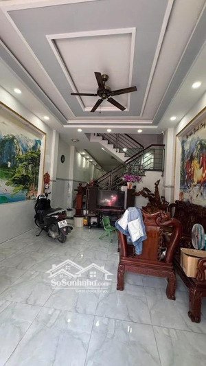 hương lộ 3, giáp aeon tân phú, nhà 3 tầng, dt 4.6x16, nở hậu, đường thông, giá 6.x tỷ