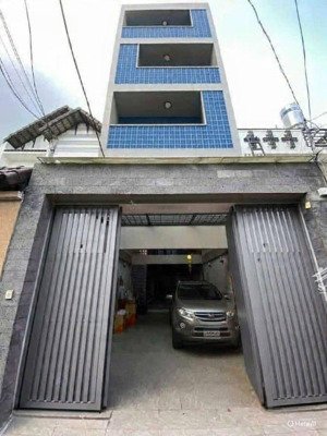 nhà nguyễn văn quá, 105m2, 5 tầng, xe hơi ngủ trong nhà. hơn 8tỷ.