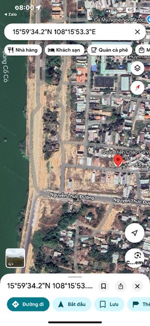 bán đất song song với đường nguyễn thức đường, sát sông cổ cò giá đtu 4,75 tỉ